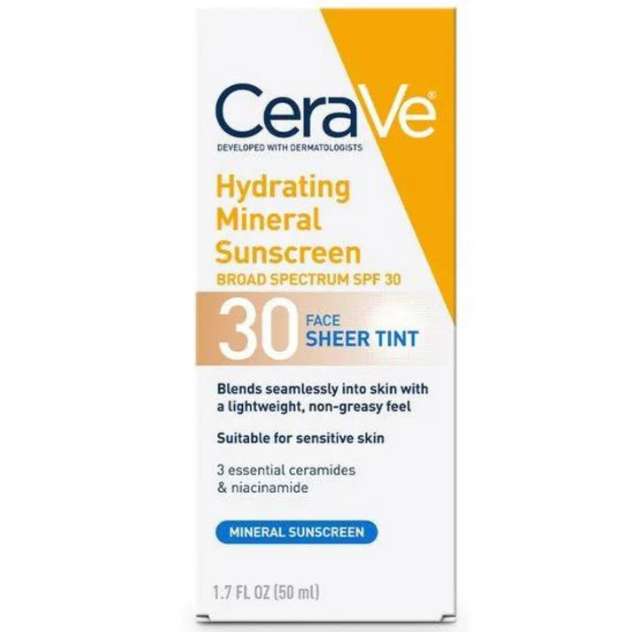 Hydrating Mineral Sunscreen SPF 30 Face Sheer Tint